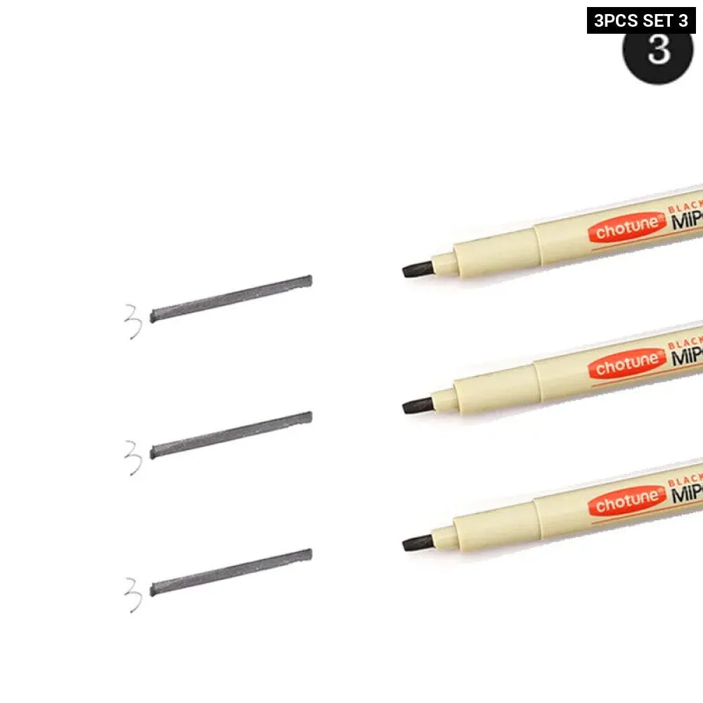 12 Piece Micron Ink Marker Set for Manga Sketching and Drawing