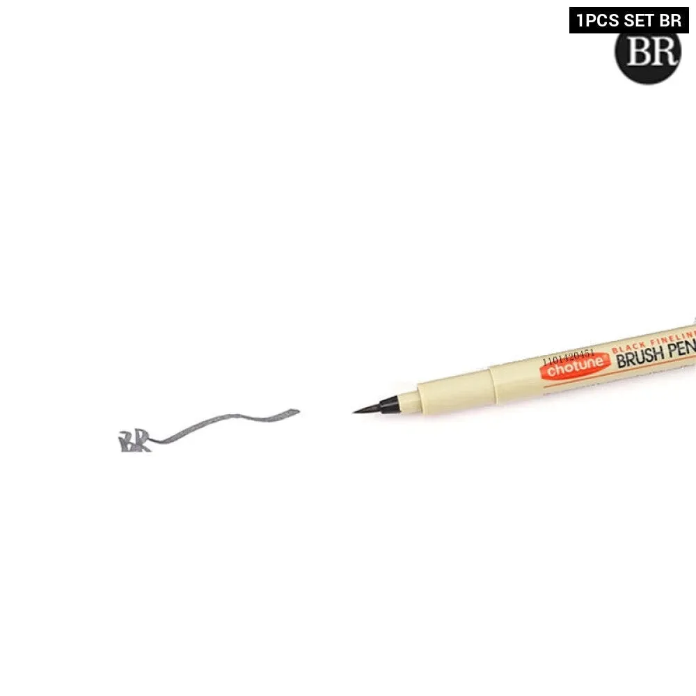 12 Piece Micron Ink Marker Set for Manga Sketching and Drawing
