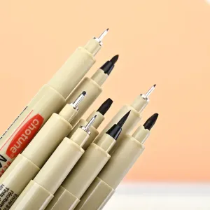 12 Piece Micron Ink Marker Set for Manga Sketching and Drawing