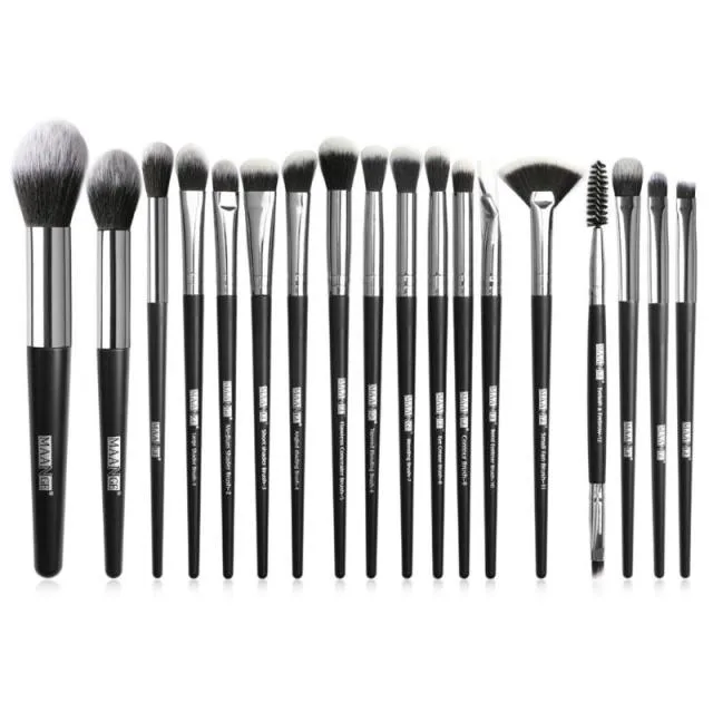 20Pcs Eyeshadow Makeup Brushes   2Pcs Big Powder Blush Foundation