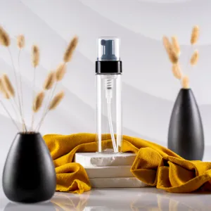 210 ml Clear Cylinder Foamer Bottle with 43mm Pump