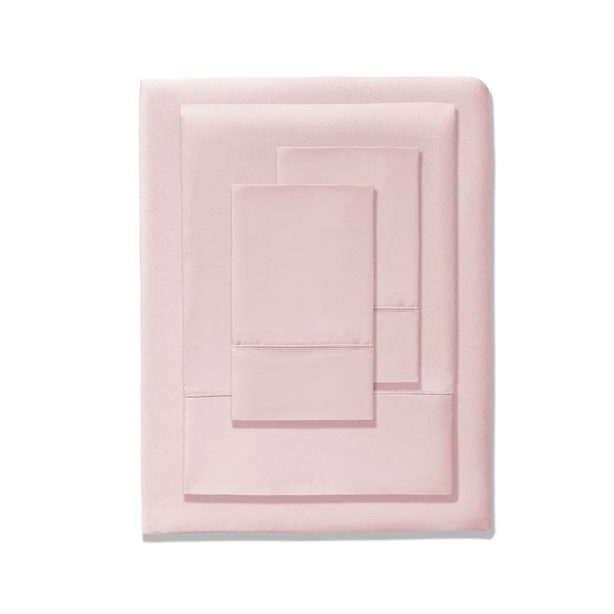 400TC Blush Bamboo Cotton Mega/Super Sheet Set | 50cm Wall | Queen
