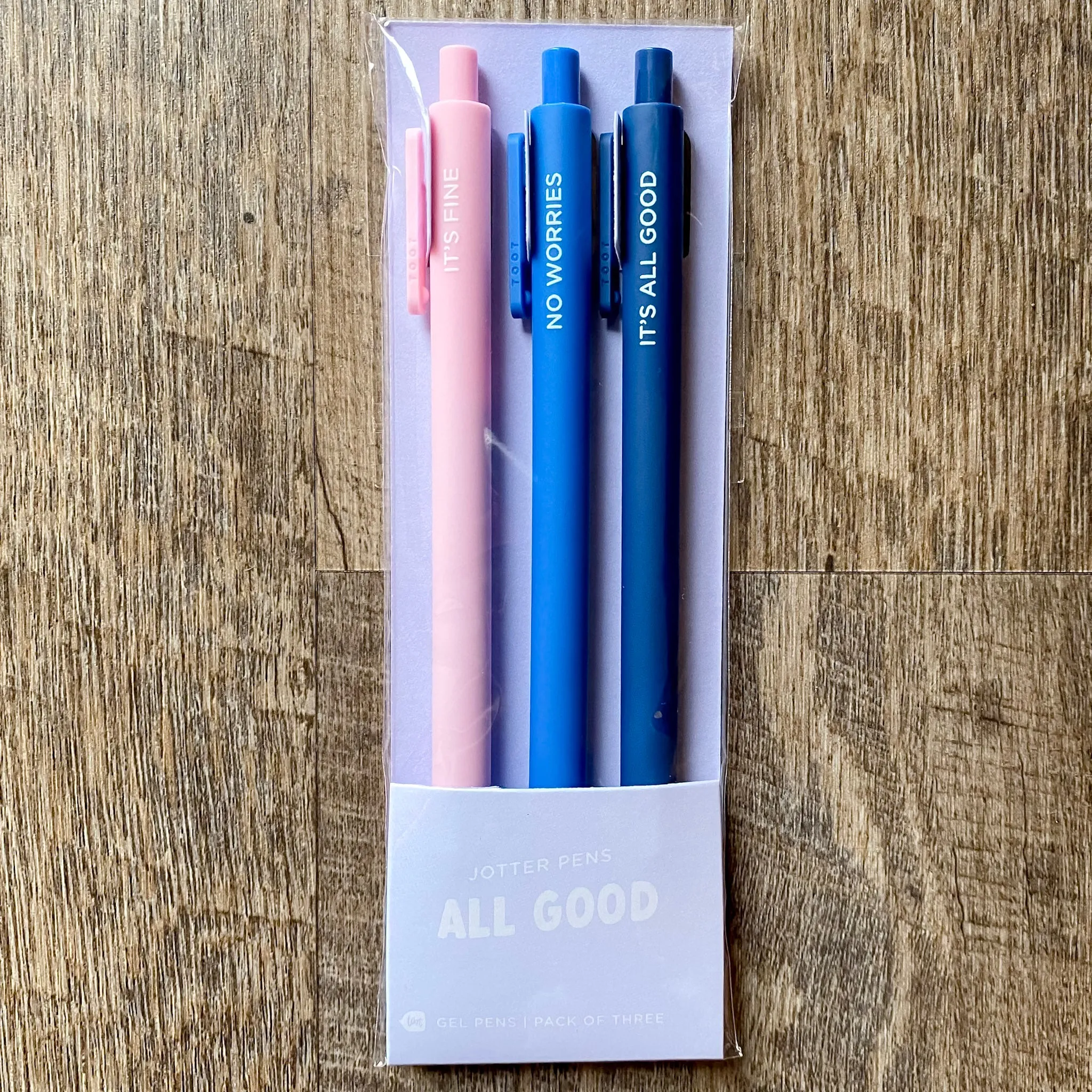 All Good Jotter Pens Set of 3