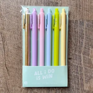 All I Do Is Win Jotter Pens Set of 6