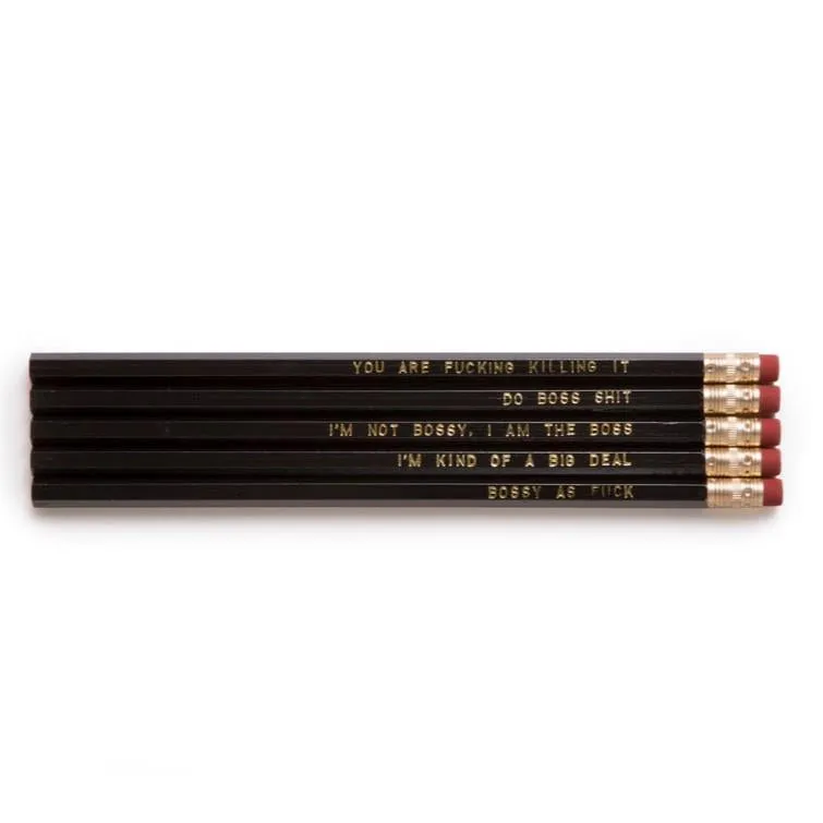 Bossy Pencil Set