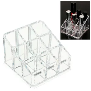 Cosmetics Organizer Vanity Accessories Storage Makeup Holder Cabinet Stand Clear