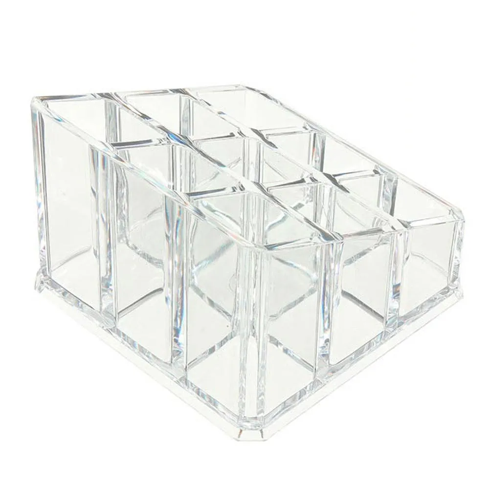Cosmetics Organizer Vanity Accessories Storage Makeup Holder Cabinet Stand Clear