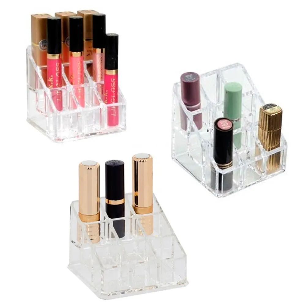 Cosmetics Organizer Vanity Accessories Storage Makeup Holder Cabinet Stand Clear