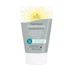 Earth Mama Organics - Tinted Mineral Sunscreen Lotion SPF 25