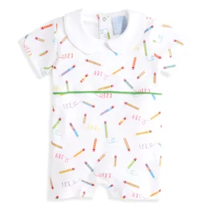 Finn Pima Romper -- Pencils