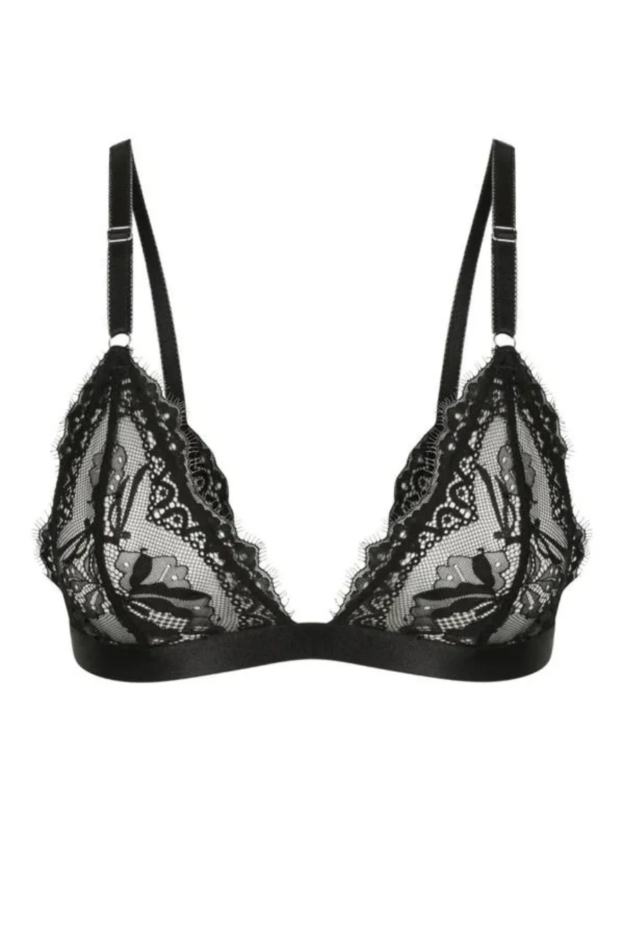 Fleur Bralette Black