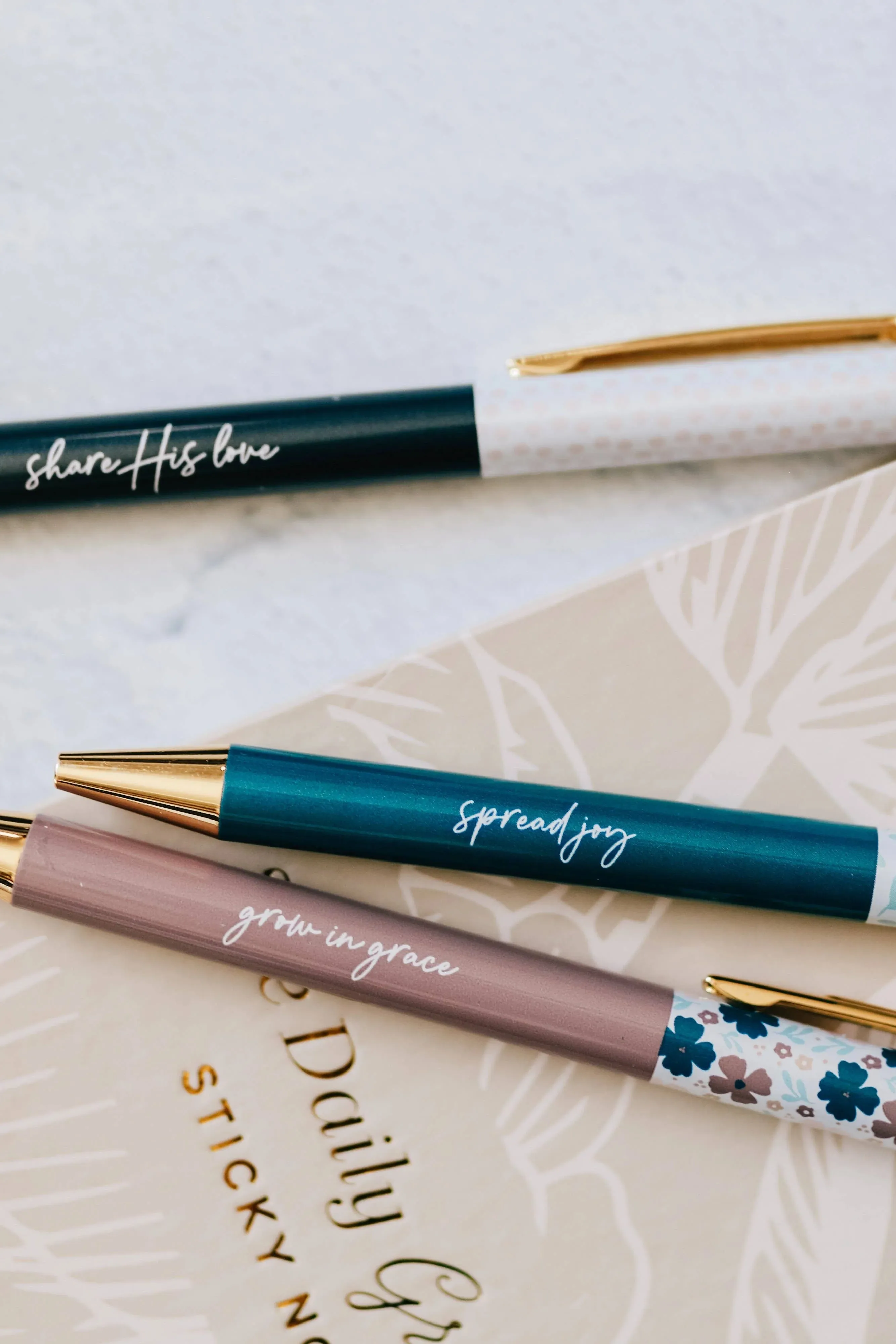 Grow in Grace Pen Set
