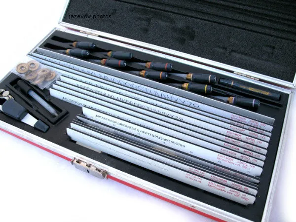 KOH-I-NOOR 3000 RAPIDOGRAPH SCRIBER Engineering Drafting Drawing Lettering Guide