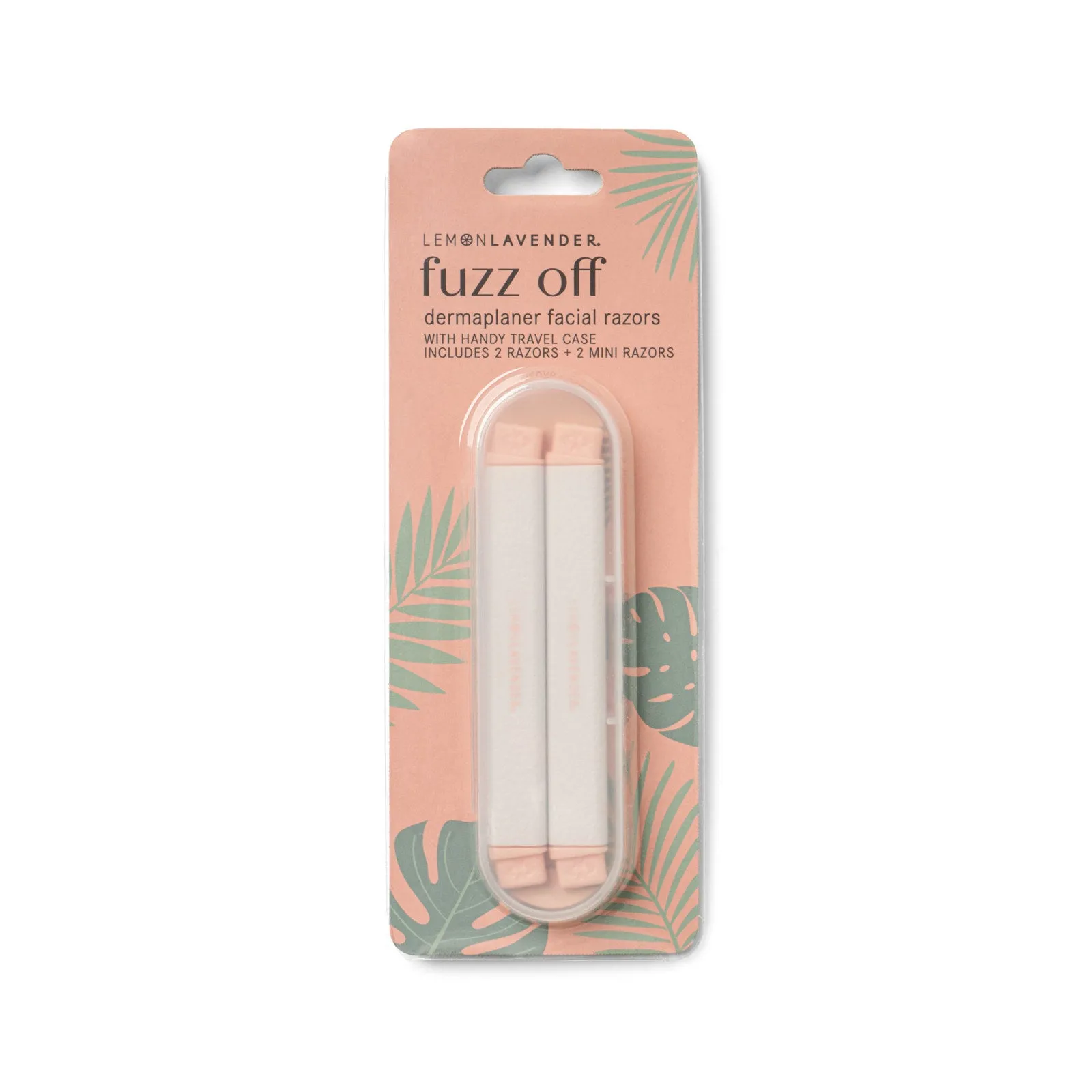 Lemon Lavender Fuzz Off Dermaplaner Facial Razors