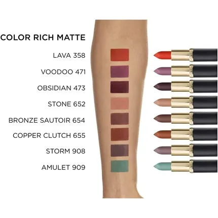 L'Oreal Paris Color Riche Magnetic Stones Matte lipstick 652 Stone 5 ml, L'Oreal