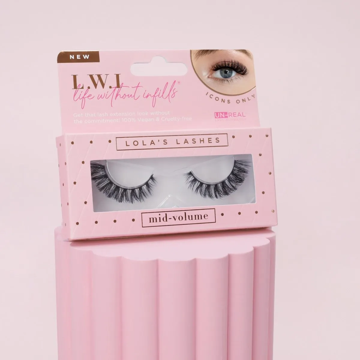 L.W.I Classic Curl Russian Strip Lash Bundle