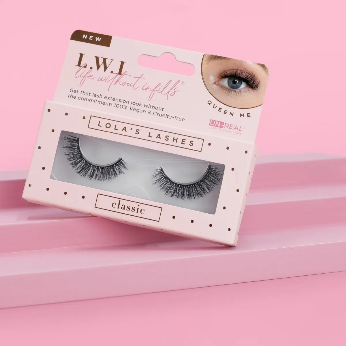 L.W.I Classic Curl Russian Strip Lash Bundle