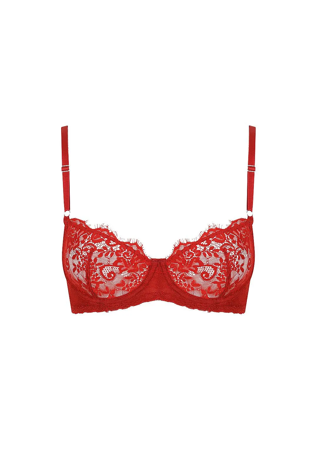 Maverick Underwire Bra Red