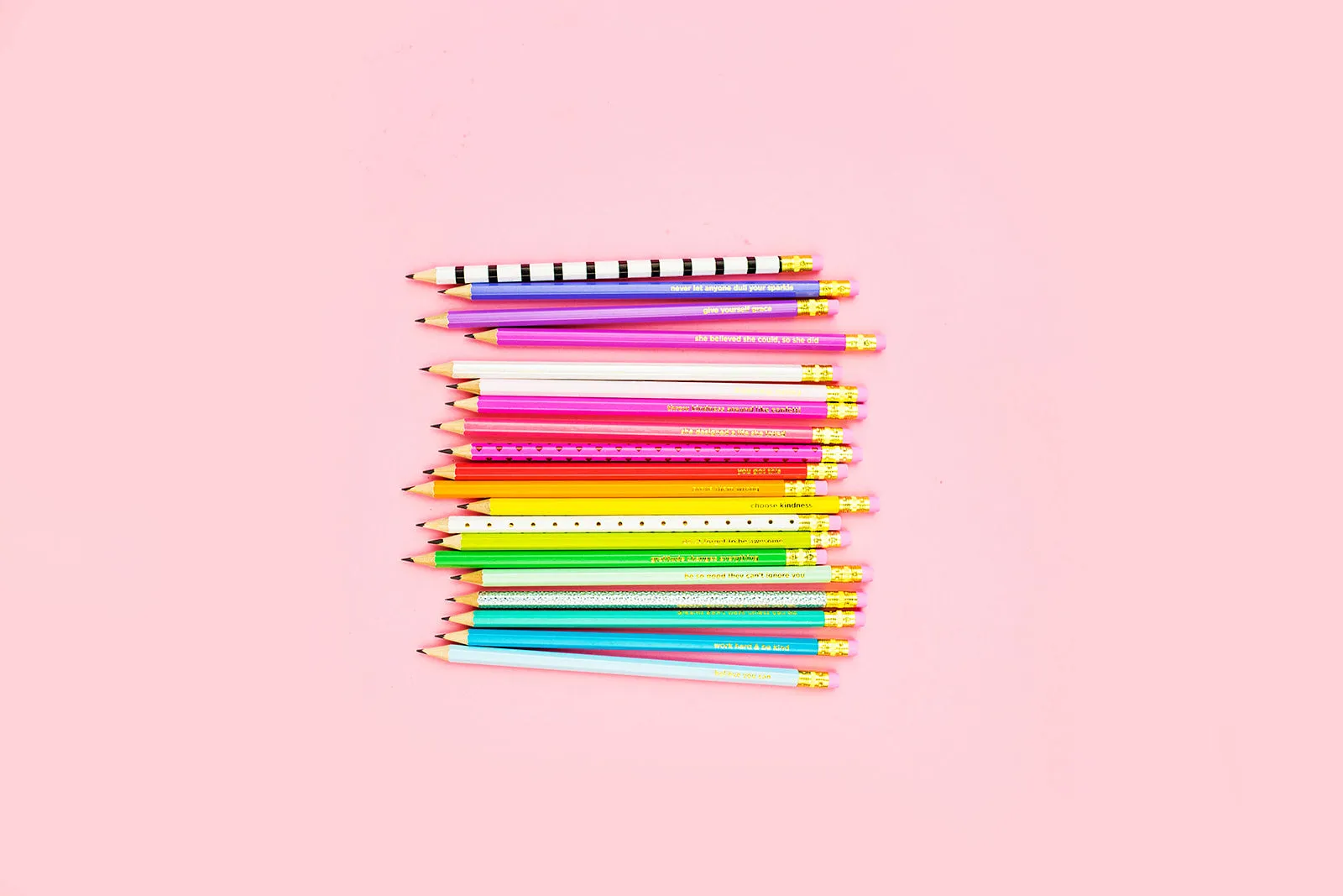 Motivational Pencil Set