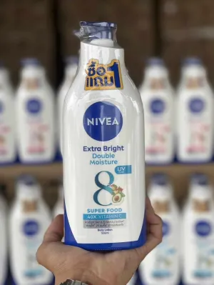 Nivea extra bright double moisture lotion