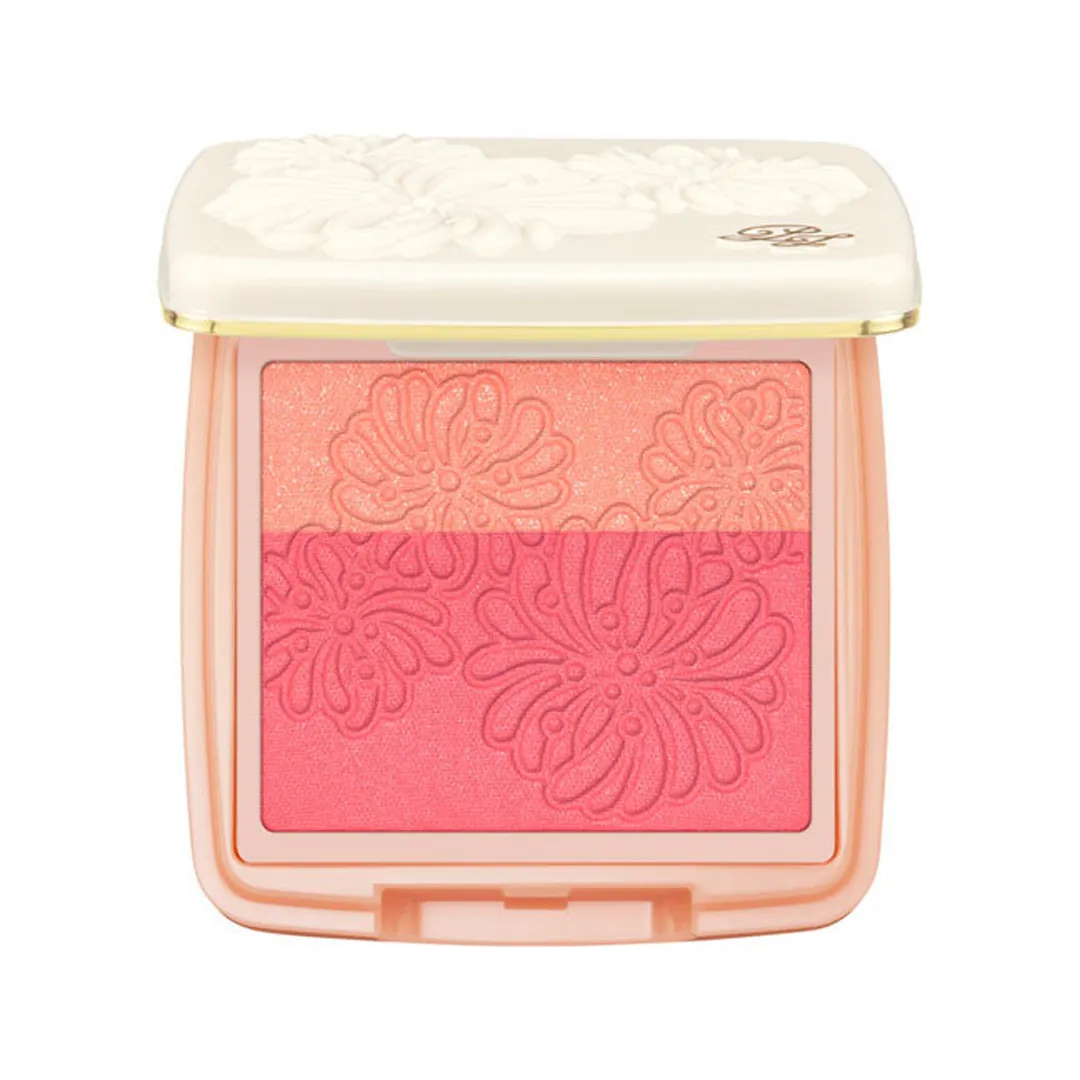 Paul & Joe - Pressed Blush [ Refill Only ] - #4 Petite Betise 1pc 日本Paul & Joe双色胭脂 补充装 #4 活力粉橙*喜悦粉红  1pc
