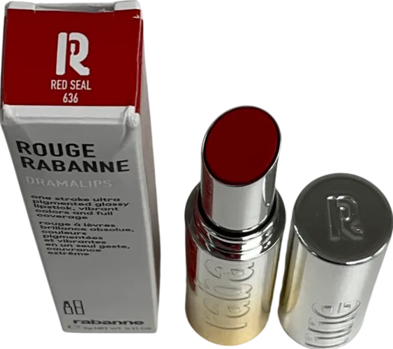 Rabanne Dramalips Glassy Red Seal 636 3g