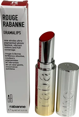 Rabanne Dramalips Glassy Red Seal 636 3g