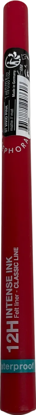 Sephora Intense Ink Eyeliner Vivid Pink 1ml