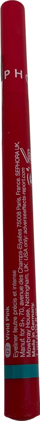 Sephora Intense Ink Eyeliner Vivid Pink 1ml