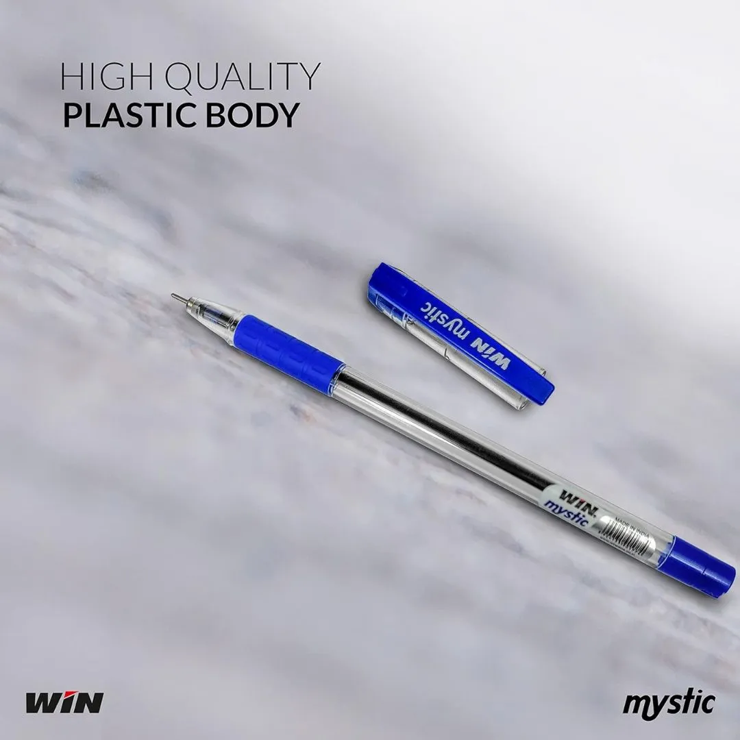 Win Mystic Ball Pen – Blue ( Pack of 5 )