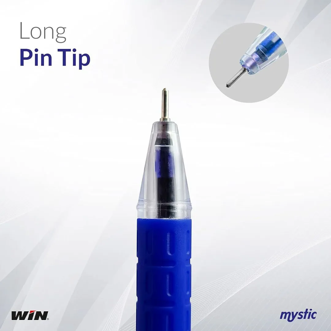 Win Mystic Ball Pen – Blue ( Pack of 5 )